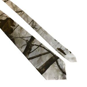 RealTree Camouflage Print Tie Mens Necktie Office Work Hunting Tie Dad Gift